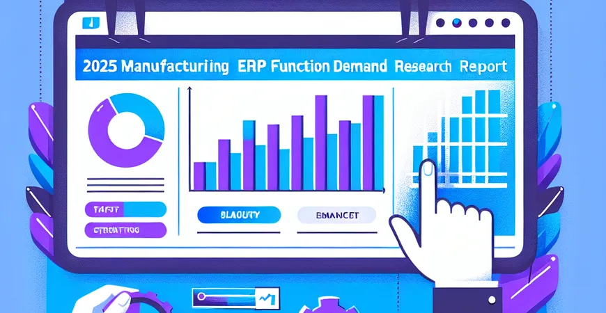  2025年制造业ERP功能需求调研报告  
